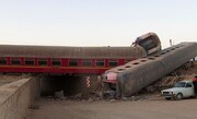 خروج مرگبار قطار یزد-مشهد از ریل