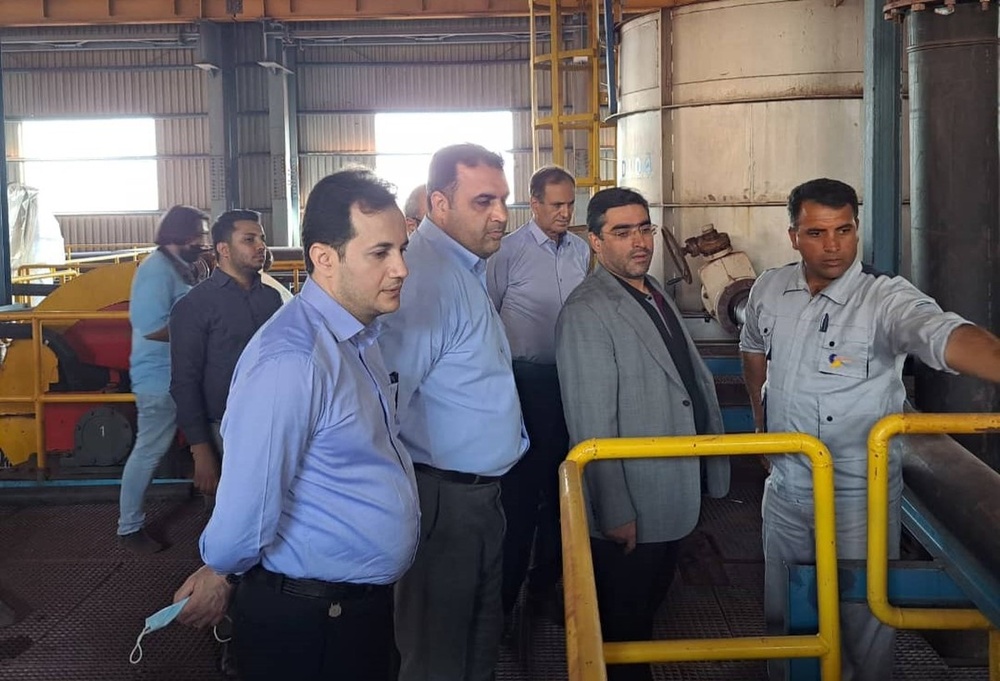 حضور ممیزان وزارت صمت از معادن رضوان