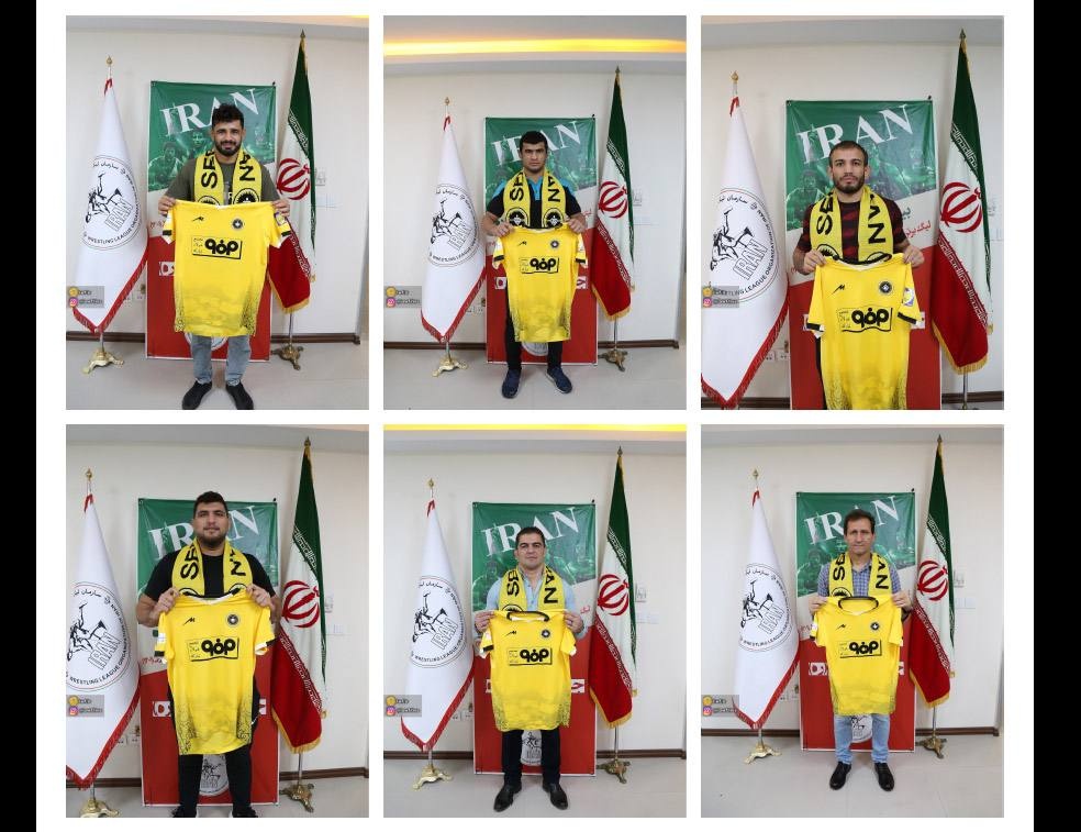 حضور تیم پرستاره کشتیِ سپاهان در لیگ برتر