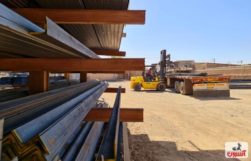 کاهش ۱۰ الی ۱۳۰ هزار تومان تیرآهن شاخهای