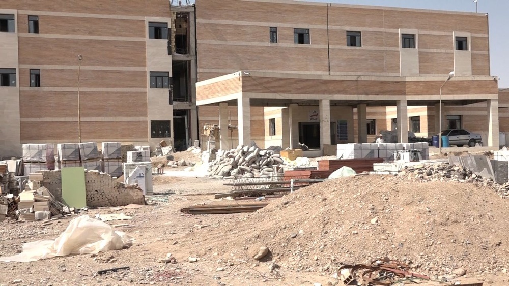 تکمیل بیمارستان بافق با مشارکت فولادیها