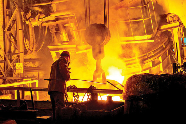 تولید فولاد ایران به 28 میلیون تن افزایش یافت