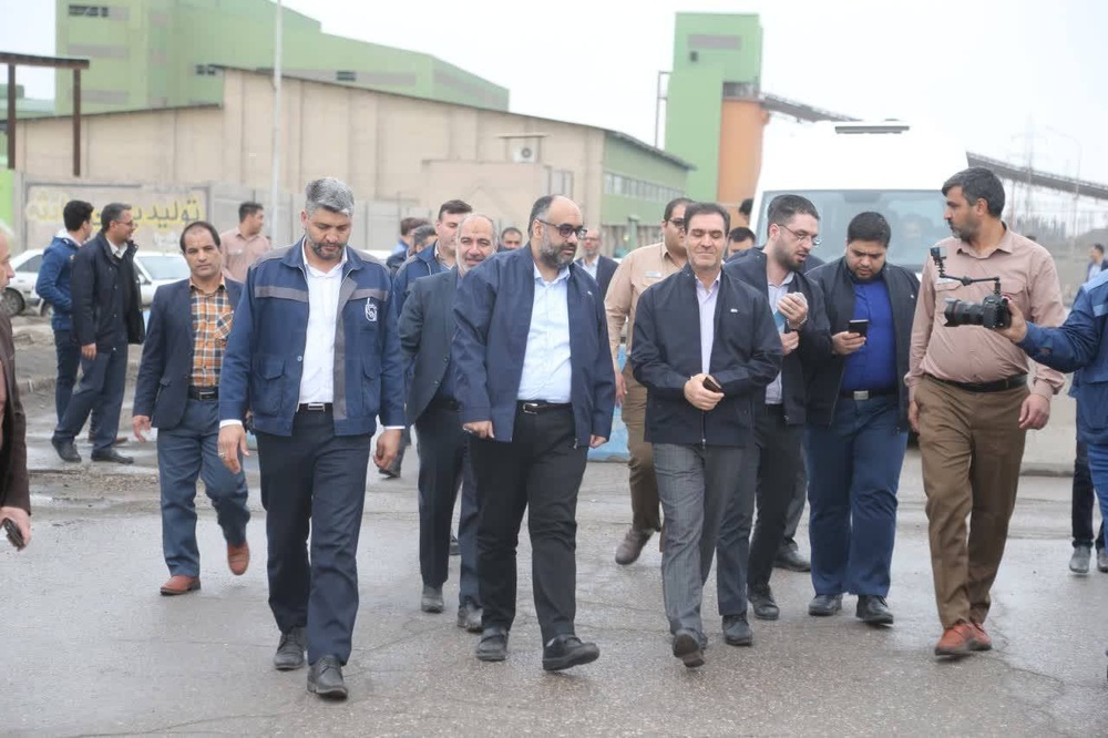 بازدید سرپرست صندوق بازنشستگی فولاد از شرکت سنگ آهن مرکزی ایران