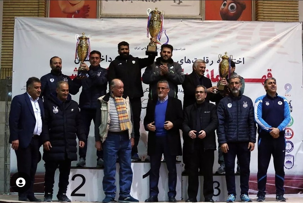 ذوبآهن قهرمانِ دو و میدانی شد