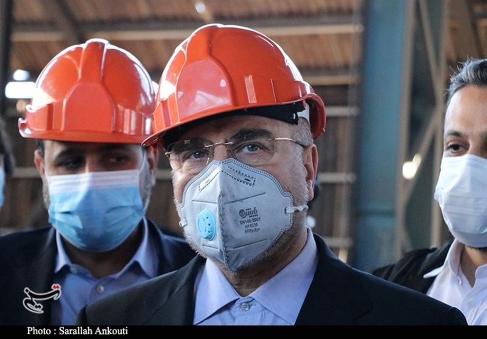 جلوگیری از خامفروشی اولویت دولت و مجلس است / وعده قالیباف به کارگران معترض فولاد زرند