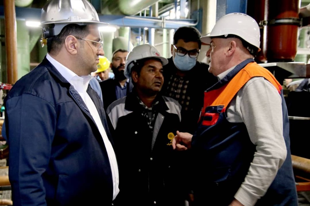 مراحل پایانی راهاندازی کارخانه فولادسازی غدیر نیریز + عکس