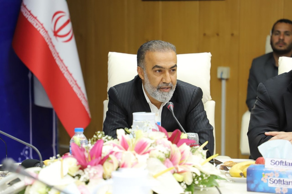 بازدید وزیر اقتصاد از گروه صنعتی ملی فولاد ایران