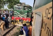خروج قطار از ریل در پاکستان
