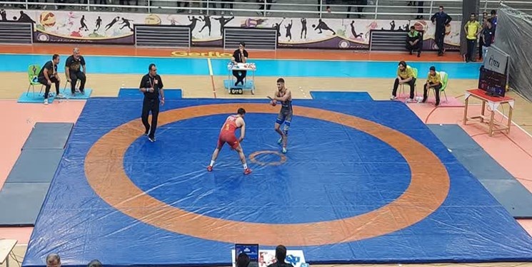 صدرنشینی گلگهر در مسابقات کشتی آزاد لیگ دسته اول کشور