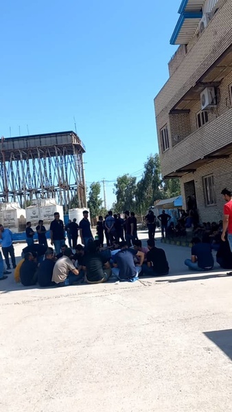 اعتراض کارگران فولاد پارس هفت تپه به وضعیت شغلی