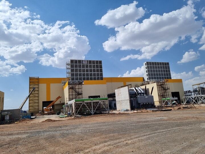 آخرین پیشرفتهای نیروگاه سیکل ترکیبی فولادمبارکه