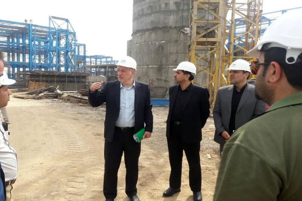 واحد گندله سازی بیجار ۵۰ درصد پیشرفت فیزیکی دارد