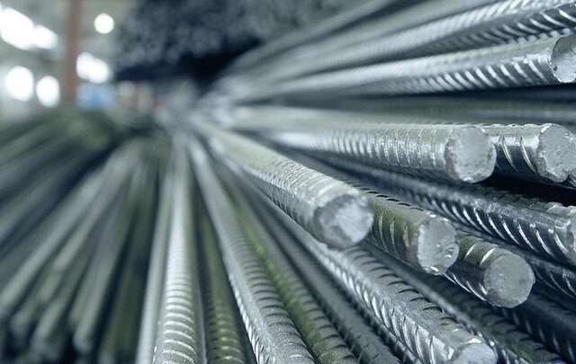 تولید دو هزار تن انواع میلگرد در کارخانه صدر فولاد خرم‌آباد