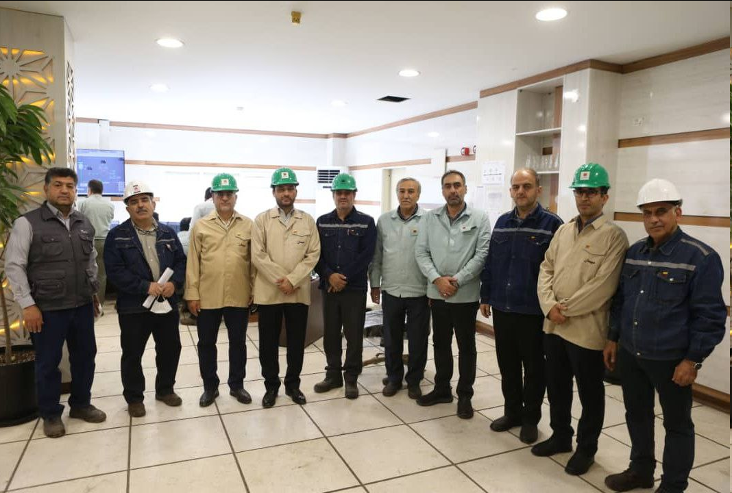 مدیران فولاد خوزستان از روند تکمیل پروژه زمزم ۳ بازدید نمود