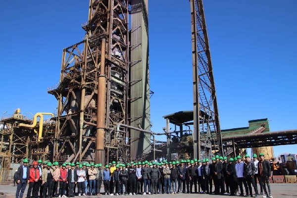 آغاز تولید شمش فولادی در مجتمع فولاد غدیر نیریز