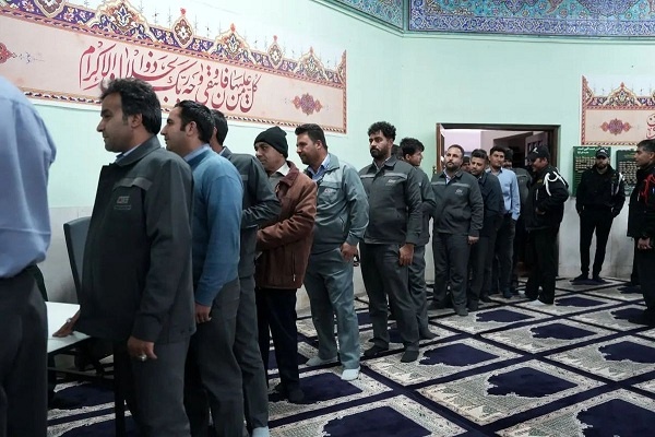 حضور پرشور پرسنل گلگهر در پای صندوقهای رای
