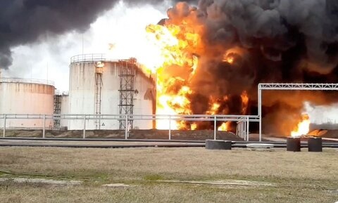 حمله ۲ پهپاد اوکراینی به یکی از بزرگترین کارخانههای سنگ آهن روسیه