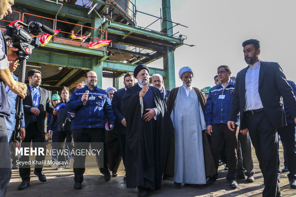پیام تبریک ابراهیمی به مناسبت افتتاح بزرگترین کارخانه آهن اسفنجی کشور