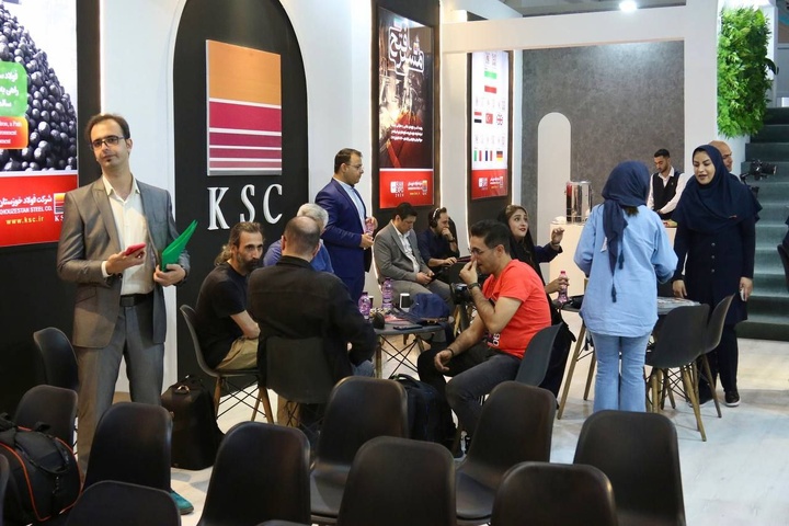 حضور فولاد خوزستان در ششمین نمایشگاه توانمند‌ی های صادراتی ایران