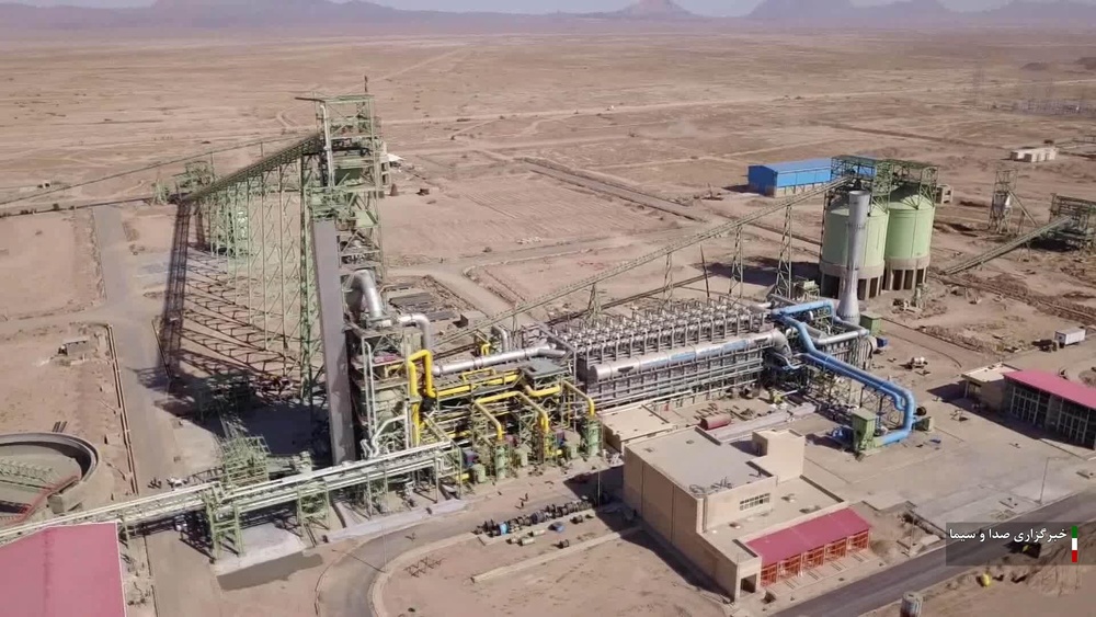 تولید ۳۰۴ تن آهن اسفنجی در مجتمع فولاد قاینات از ابتدای سال تاکنون