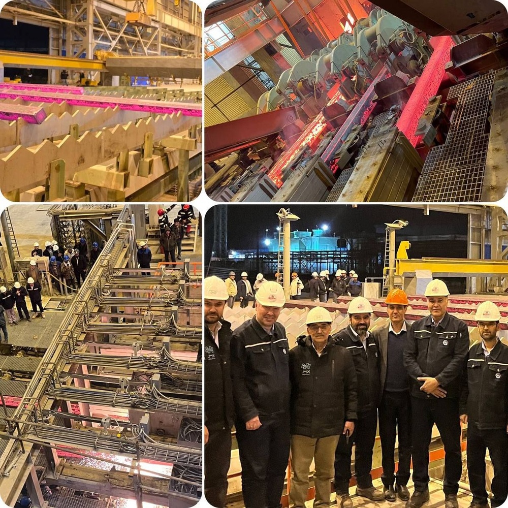 تحقق یک رویا در خراسان جنوبی؛ فولاد قاینات به مرحله ریختهگری رسید