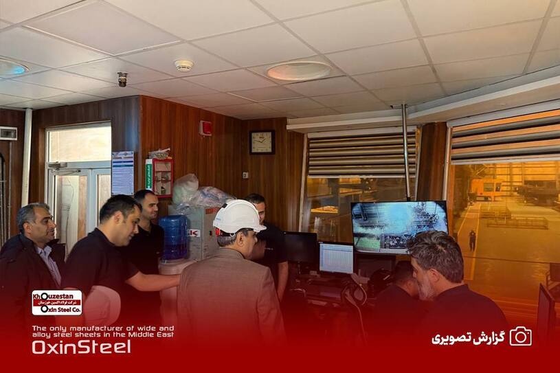 فولاد اکسین ۱۴۰۴ را پرقدرت آغاز کرد / مدیرعامل در بازدید شبانه دستور بهینهسازی تولید داد