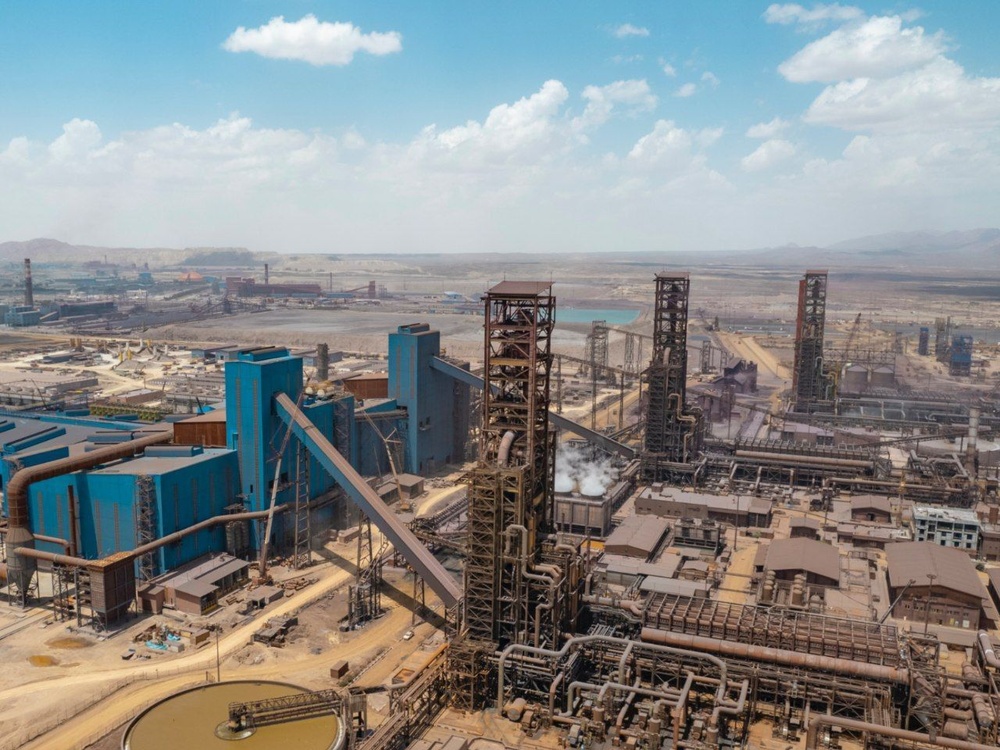 رکوردشکنی شرکت توسعه آهن و فولاد گلگهر در سال ۱۴۰۳ / تولید بیش از ۳.۹ میلیون تن آهن اسفنجی