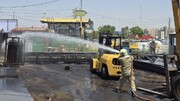 جزییات آتش‌سوزی در آهن‌مکان/ کپسول گاز جان سه نفر را به خطر انداخت!